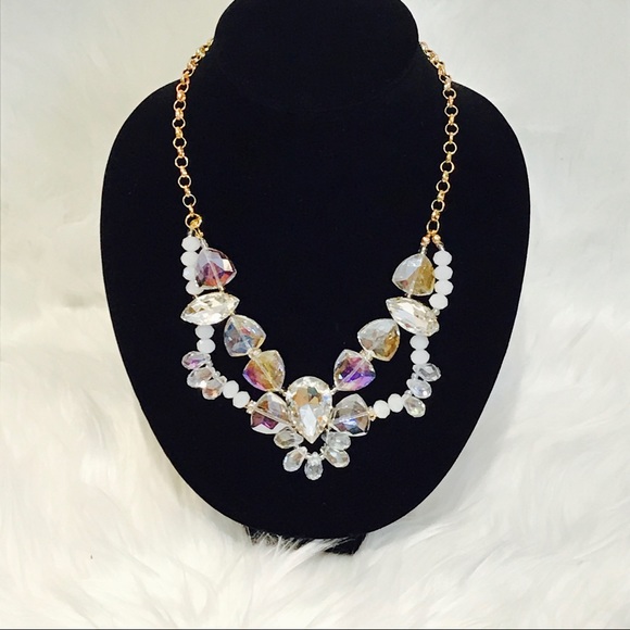 Statement necklace ShopAdore boutique white - Picture 4 of 5